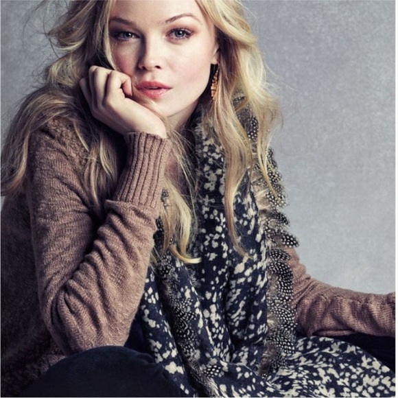 Anthropologie Sleeping on Snow Slubby Boucle Cardigan Mohair Tan - Picture 2 of 14